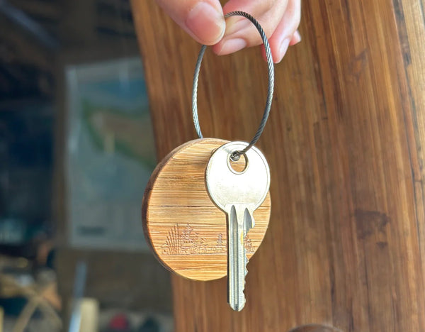 Bali Skyline Keychain