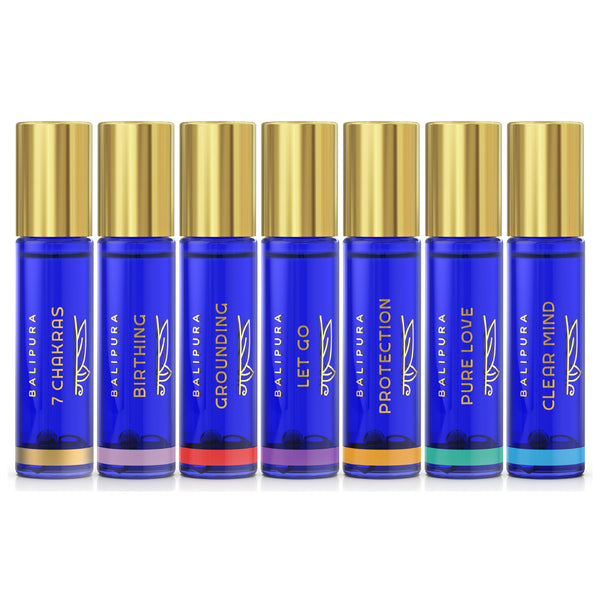Essential Oil Set - Complete Crystal Wellness Collection