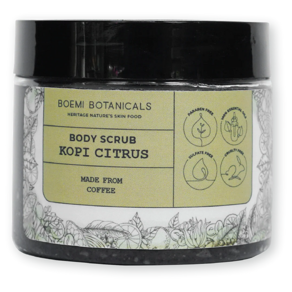 Body Scrub Kopi Citrus (Senja)