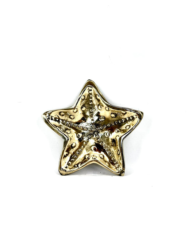Starfish Brass Tray