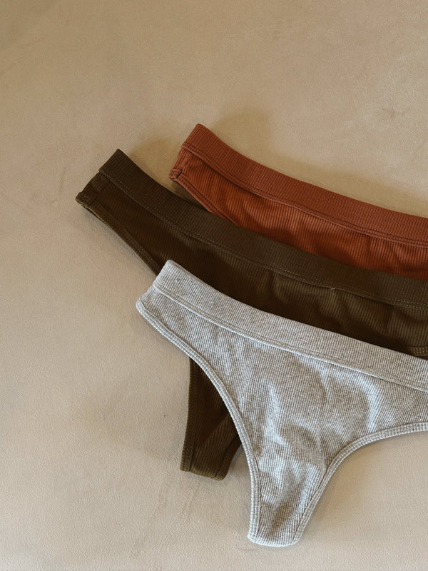 Mid Rise Thong