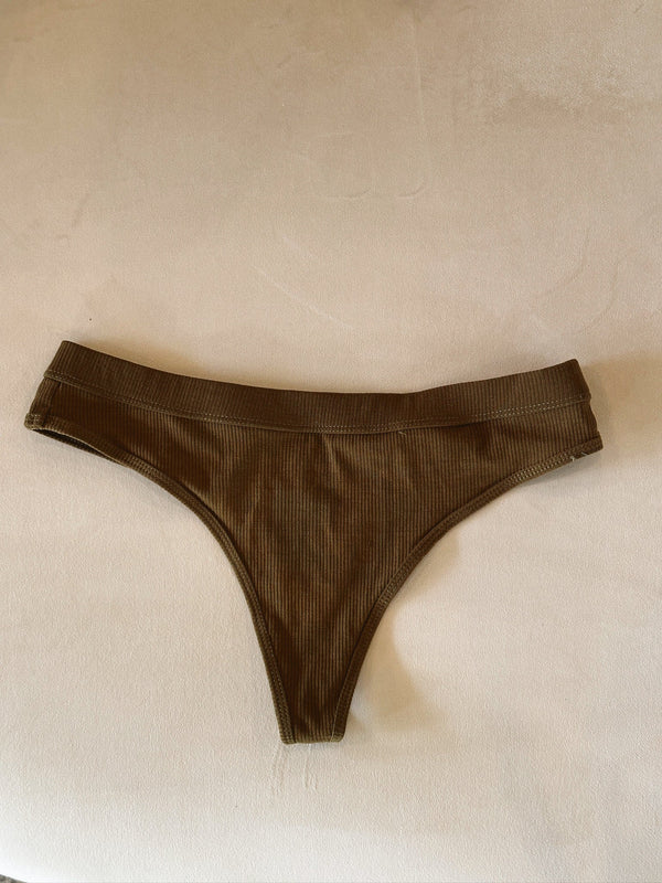 Mid Rise Thong