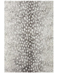 Plume Shag Rug in 01 Grey/White