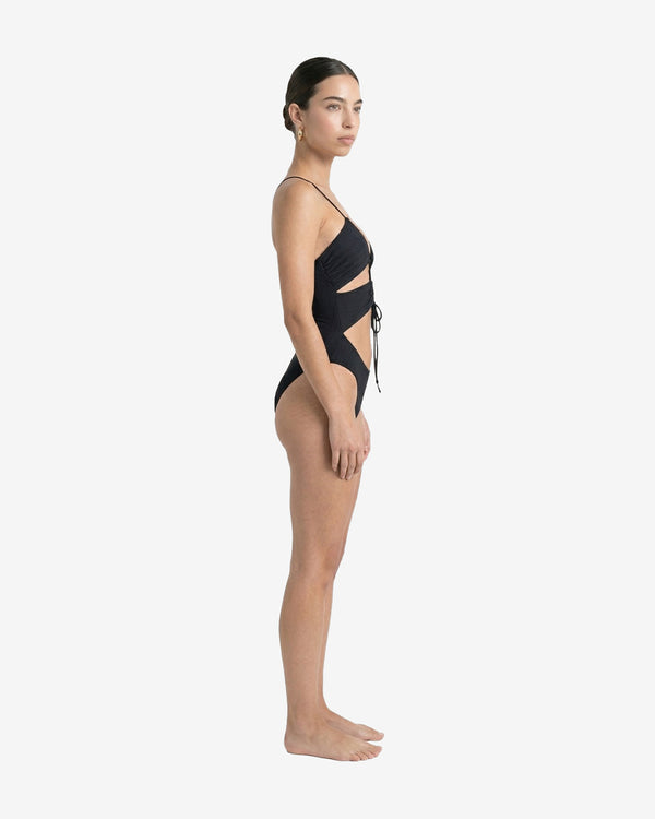 Nero Tie Monokini