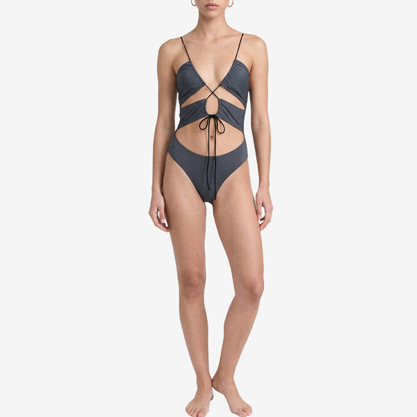 Titanium Tie Monokini