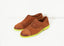 Oxford en daim naturel/citron vert