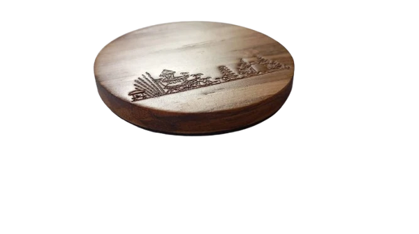Round Fridge Magnet