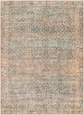 Portia Rug in Cotton/Rust