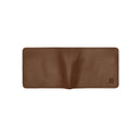 Minimalist brown leather wallet from Draft-8