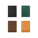 Green leather LUPA wallet by Draft-8