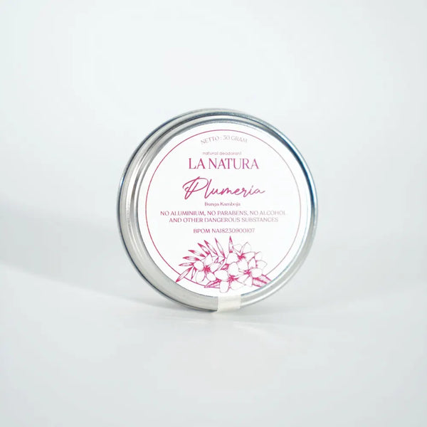 Natural Deodorant Balm Plumeria