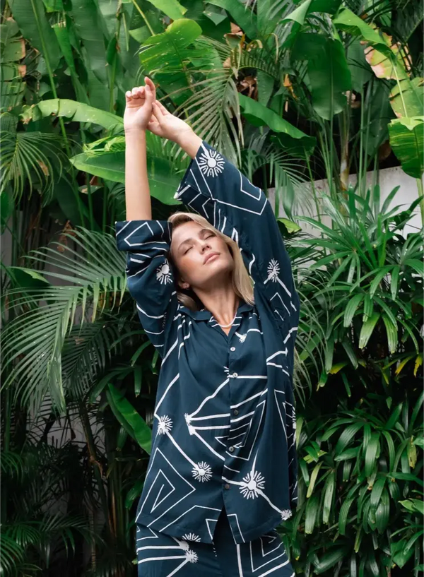 Long Sleeve Shirt in Constellation