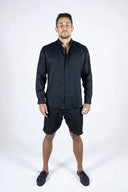 Relaxed fit linen shirt TONAL K