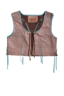 Vest Suede / Cracking pink