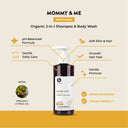 Eucalie Mommy & Me Energizing Organic Shampoo + Body Wash
