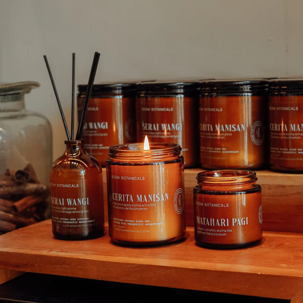 Scented Candle Santan Lemon