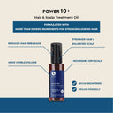 Eucalie Power 10+ Organic Hair Oil, Rosemary Oil & Candlenut Oil