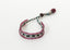 Bracelet Oaxaca en grenat