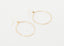 Boucles d'oreilles créoles Roberta