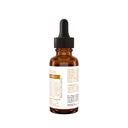 The back label of Sukime's Radiantly Alive Oil