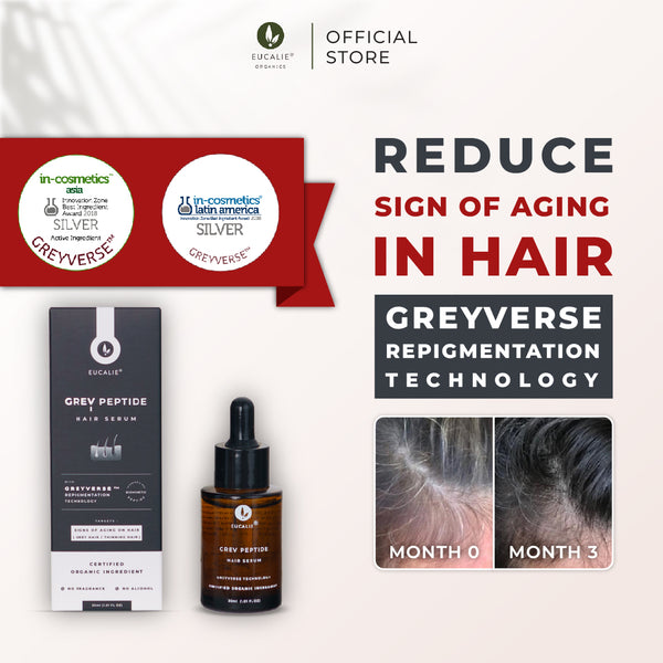 Eucalie Grev Peptide Organic Grey
