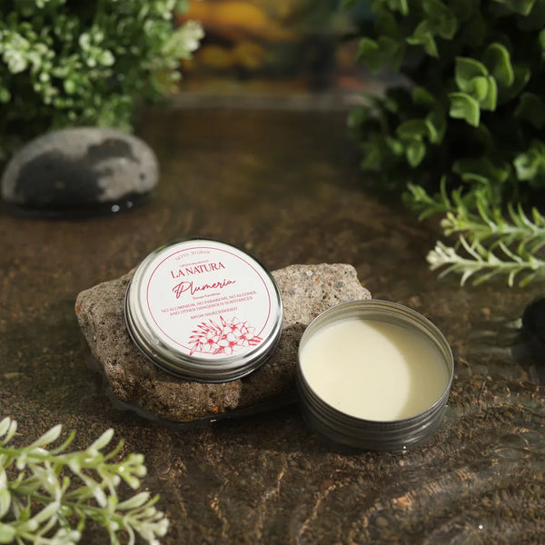 Natural Deodorant Balm Plumeria