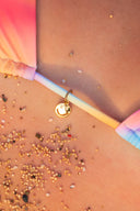 SMILEY Triangle Charm Bikini Top