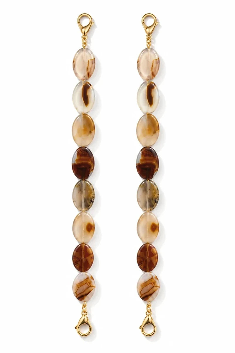 Coppia di spalline Celeste
