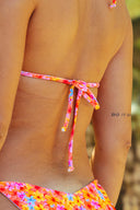 SUNNY BUNNY Triangle Charm Bikini Top