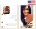 SWETA Leather Passport Case And Card Holder