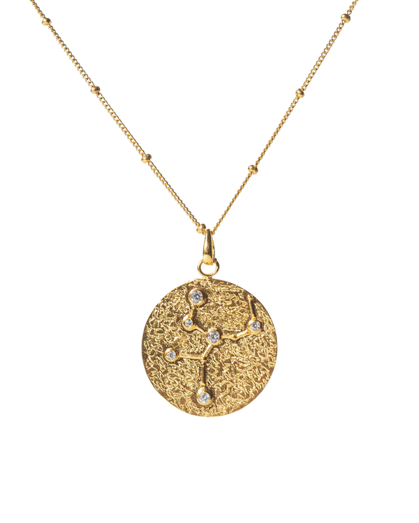 Virgo Star Sign Necklace