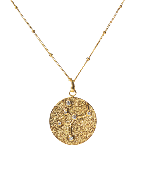 Virgo Star Sign Necklace